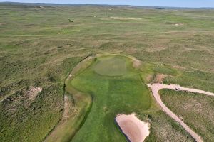 Sand Hills 2nd Green Aerial